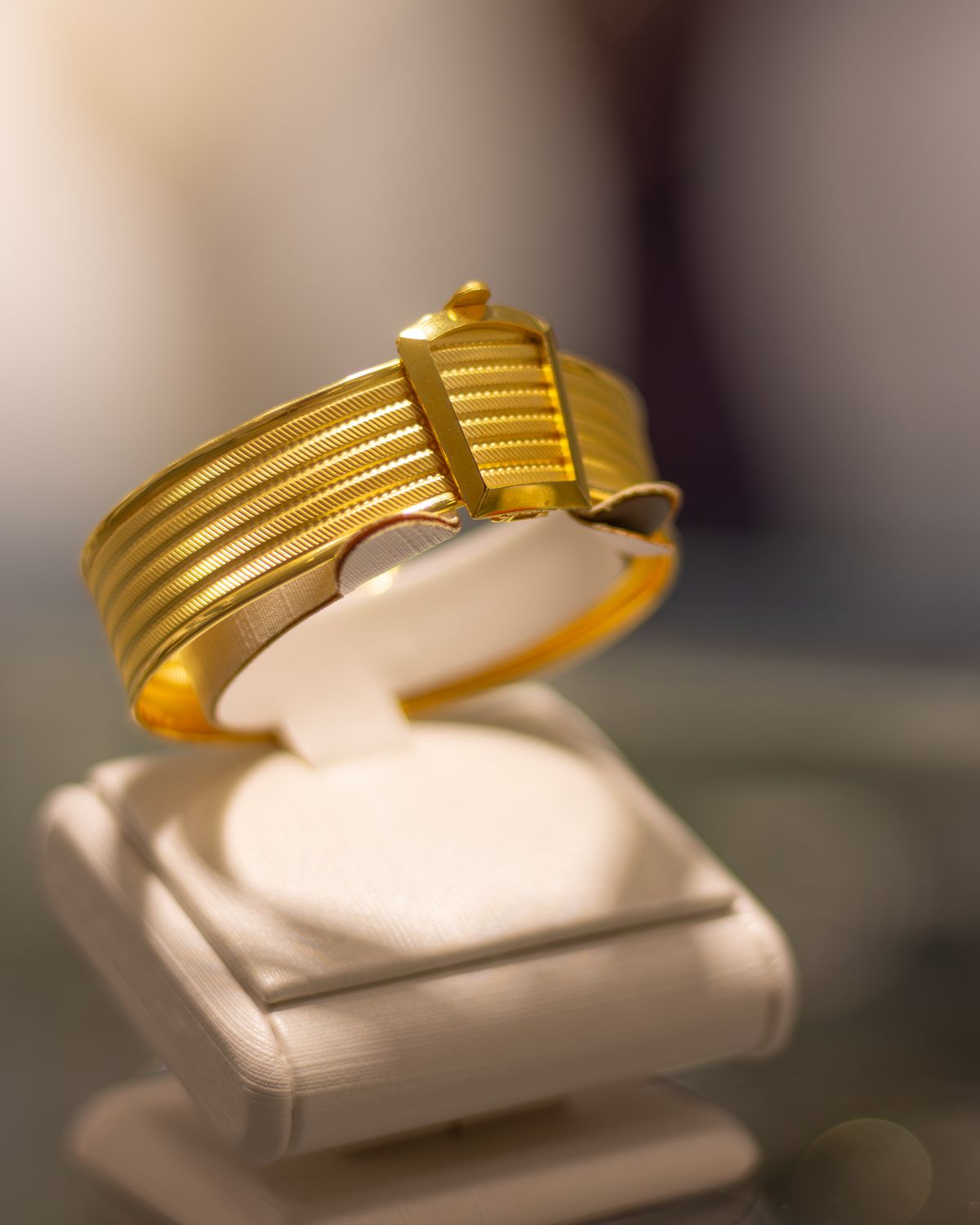 Gold bracelets