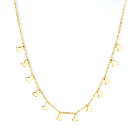 0.3mm side-chain (40+5cm) featuring 12 soldered 3.5x5mm oval links; smooth, steel-colored finish.