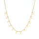 0.3mm side-chain (40+5cm) featuring 12 soldered 3.5x5mm oval links; smooth, steel-colored finish.