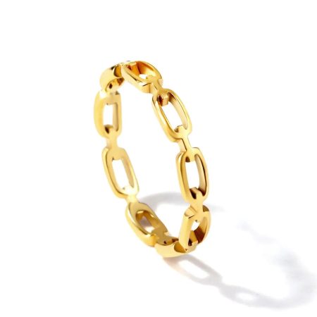 Single Ring – Gold, Size 8