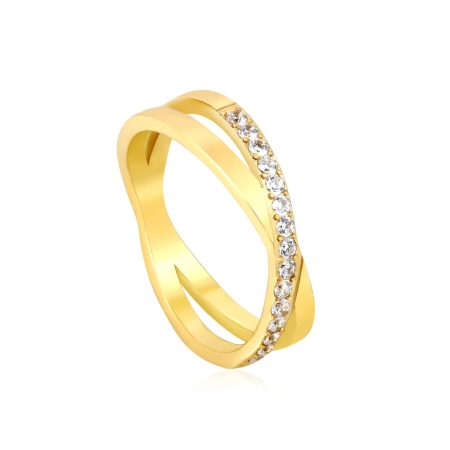 Single Ring – Steel Color – Size 7