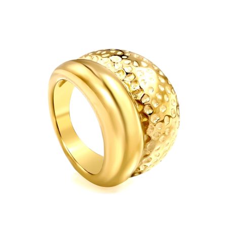 Single Ring – Steel Color – Size 7